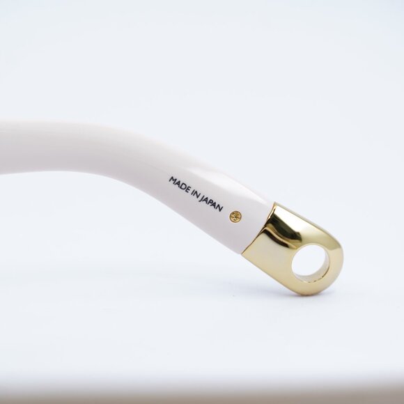 Jacquemus PILOTA JAC/2 C2 Sunglasses Ivory Pink Square Frame, Pink Lenses - Picture 8 of 10